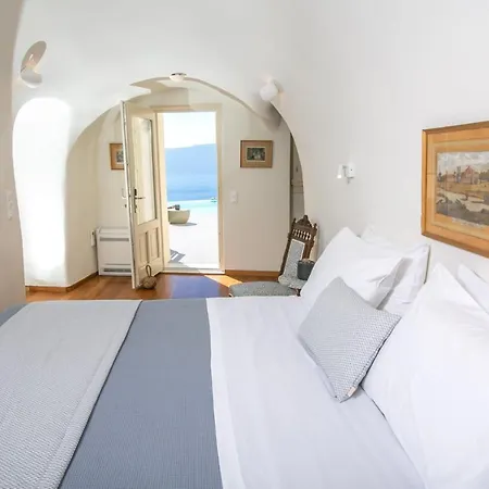 Elegant Santorini Villa Ioulia Private Pool Air Conditioning 3 Bedrooms * Oia (Santorini)