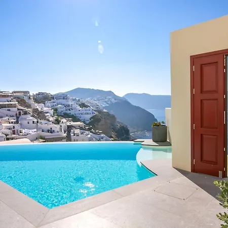 Elegant Santorini Villa Ioulia Private Pool Air Conditioning 3 Bedrooms Oia (Santorini)