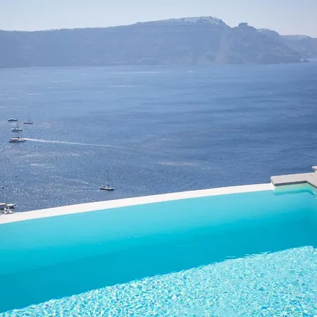 Elegant Santorini Villa Ioulia Private Pool Air Conditioning 3 Bedrooms Villa *